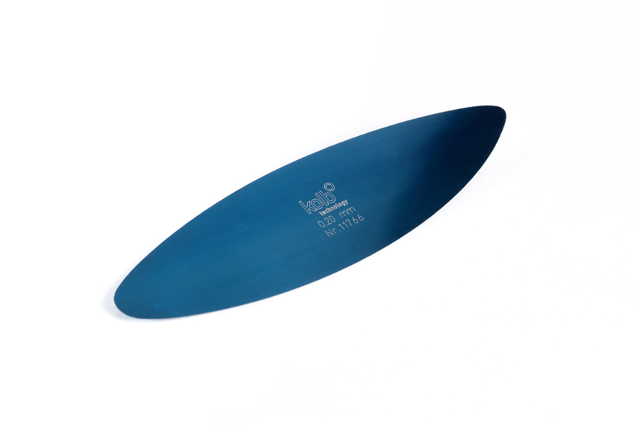 德国Kolb钢质刮片 平的 11766